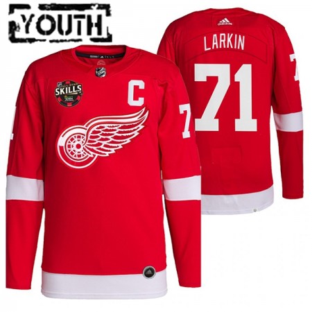 Dětské Hokejový Dres Detroit Red Wings Dylan Larkin 71 2022 NHL All-Star Skills Authentic